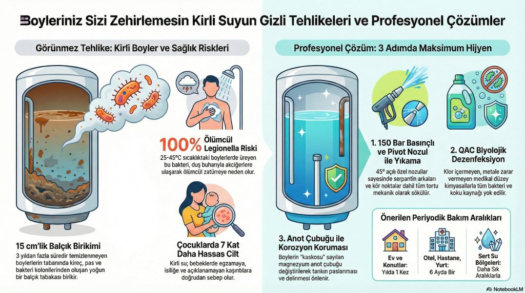 Boyleriniz Sizi Zehirlemesin: Kirli Suyun Gizli Tehlikeleri ve Profesyonel Çözümler